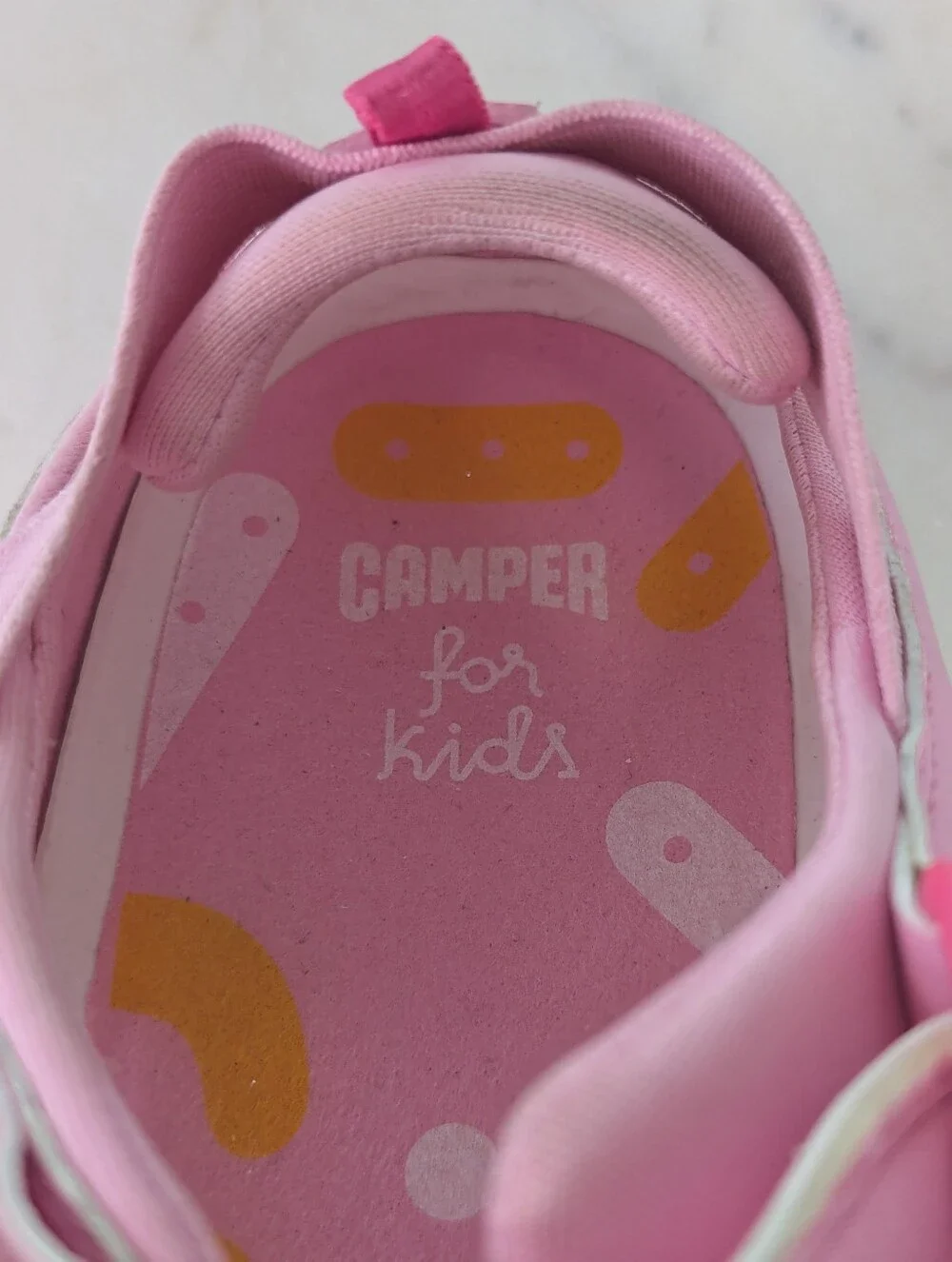 Camper Big Girls Ous Pink Casual Sandals